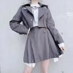 ジャケット・アウター volume sleeve short jacket / loin nuit volume sleeve short jacket / loin nuit - メルカリ