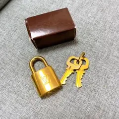 LOUIS VUITTON パドロック 437 南京錠 鍵2本 箱付き 正規品
