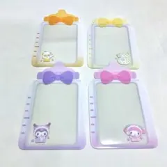 サンリオ　硬質カードケース　4枚セット