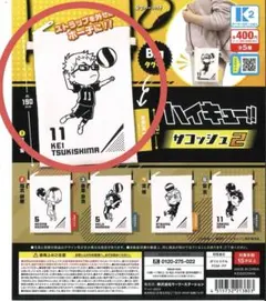 ハイキュー！！　サコッシュ　月島蛍