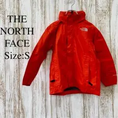 ノースフェイス　マウンテンパーカー　ハイベント　キッズ　レッド　赤
