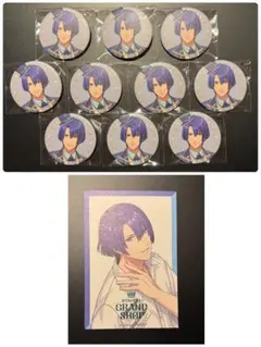 【特典付】うたプリ グラショ 缶バッジ CCL 10点 ＋FP特典 真斗