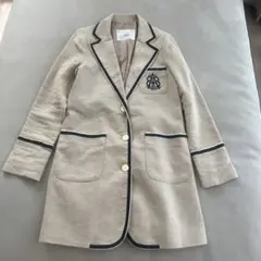 the Style ベージュ　ジャケット　ロング丈　長袖