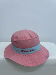 ［Champion］ バケットハット ピンク ライトブルーのサムネイル