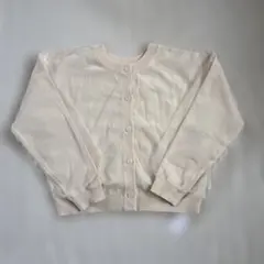 新品未使用　チュールレイヤードカーディガンＬＳ　ローリーズファーム　ホワイト　Ｆ