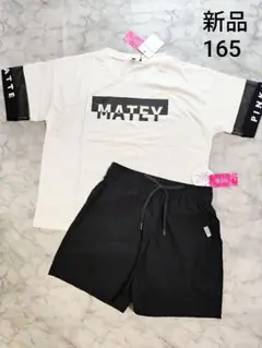 ピンクラテ　PINK latte　新品　袖シアーTシャツとイージーショーパン
