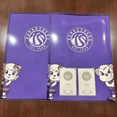 【期間限定出品】東京サンロッカーズ　クリアファイル　プレート　2点セット　◎