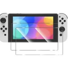 Switch 有機EL ガラスフィルム 強化ガラス フィルム 7インチ