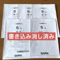 2026年最新】サピックス 5年 テストの人気アイテム - メルカリ
