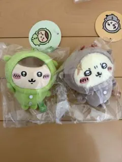 ちいかわ　パジャママスコット　くりまんじゅう　ラッコ