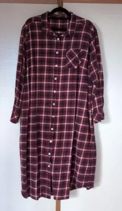 チェックロングシャツのサムネイル
