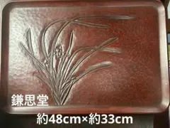 牡丹彫り 楕円形 漆器 マガジンラック - メルカリ