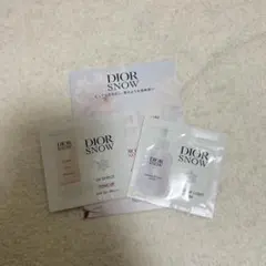 Dior snow エッセンスオブライトセラム、UVシールドトーンアップ50+