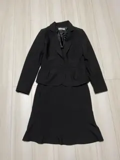 ストライプ　セットアップスカートスーツ