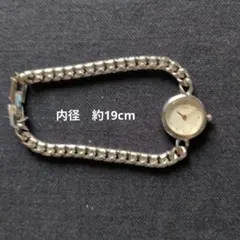 CITIZEN　クォーツ 腕時計　 チェーンブレスレット感覚　　要:電池交換のサムネイル
