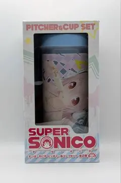 フリュー　SUPER SONICO　すーぱーそに子　ピッチャー ＆ コップセット