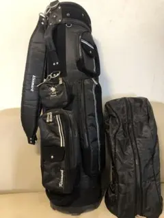 【未使用に近い】希少　キャディバッグ ゴルフバック　キスマーク　7分割　9型 VESSEL（スポーツ） ゴルフ バッグ キャディバッグ ベゼル