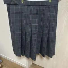 チェック プリーツスカート
