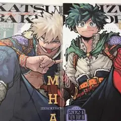 ヒロアカ 最強ジャンプ 最強ガシャステーション　クリアファイル かっちゃん 出久