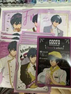 映画 Free! FS 桐嶋郁弥 缶バッジ クリアファイル ノート コマフィルム
