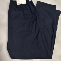 ユニクロ　イージーリラックス　アンクルパンツ　ネイビー