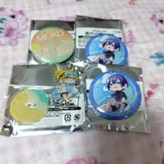 KAITO 鏡音レン MEIKO 缶バッジ アクリルスタンド