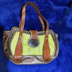 JAMIN PUECH ハンドバッグ レザー ハラコのサムネイル