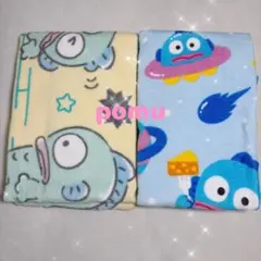 サンリオキャラクターズ　ハンギョドン フェイスタオル 2枚セット　しまむらのサムネイル