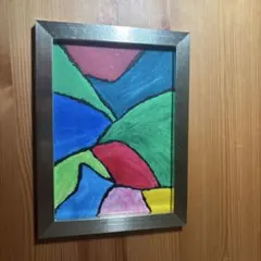 京個展 オリジナル額装入り複製画 約60×48cm - メルカリ