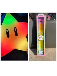 USJ マリオ 5周年限定 パワーアップバンド＆スターバケツセット　新品未使用