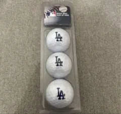 【新品未使用】Dodgers ゴルフボール 3個パック（送料込）