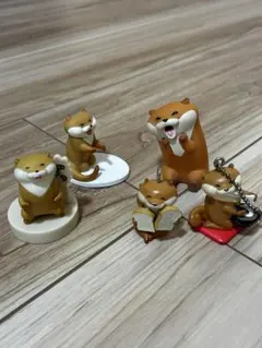 可愛い嘘のカワウソ ガチャガチャ 5体セット