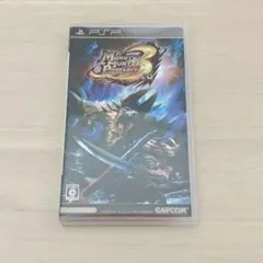 PSP モンハン3rd 起動OK／モンスターハンターポータブル3rd