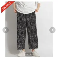 サラサラカットプリーツパンツ