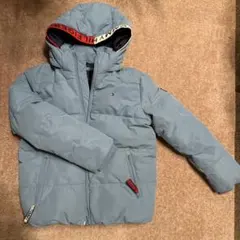 TOMMY HILFIGER ライトブルー ダウンコート 140