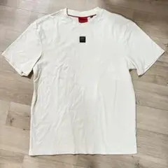 HUGO メンズ Tシャツ クリーム色