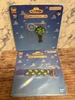 トイ・ストーリー 一番くじ　H賞　ラバータイ、マーカーチャーム　2点セット