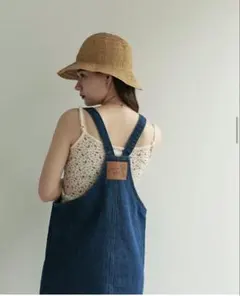 tina:jojun デニムジャンパースカート