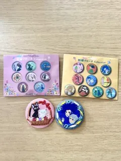 魔女の宅急便 刺繍缶バッジ 刺繍ブローチ スタジオジブリ - メルカリ