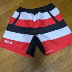 BLK ラガーパンツ 赤×白×黒 Mサイズ