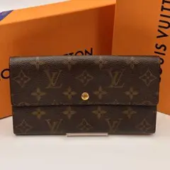 【鑑定済み】ルイヴィトン✨モノグラム✨ポルトフォイユ・サラ 長財布