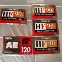 カセットテープ 90分 C-90HFA TDK AE 120分￼のサムネイル
