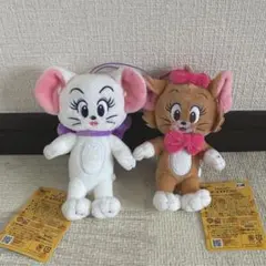 トムとジェリー ガールズマスコット 2体セット トゥードルス トゥーズ シェリー