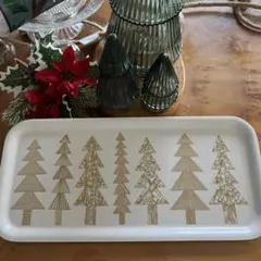 marimekko クリスマスツリー トレイ 15x37cmのサムネイル