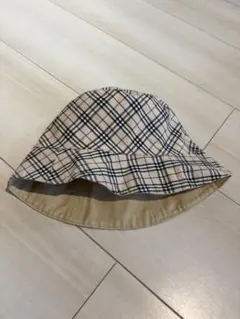 BURBERRY リバーシブル バケットハット ノバチェック - メルカリ
