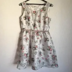 フェルゥ 花柄ワンピース