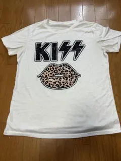 KISSヴィンテージTシャツ★キスレオパードビンテージ古着バンドT
