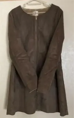 試着のみ　ムートンコート　ブージュルード