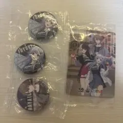 にじさんじくら寿司コラボ SMC組 カード 缶バッチ