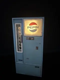 ハセガワ　1/12レトロ自販機 （瓶ジュース）完成品